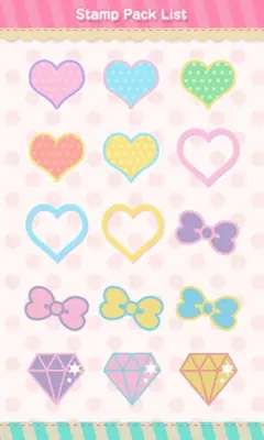 Stamp Pack Pastel Color android App screenshot 2